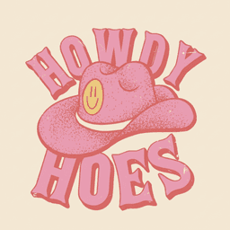 Howdy Hoes — AI-generated wall art