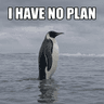 I Have No Plan funny wall art