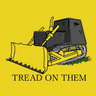 Tread on Them funny wall art